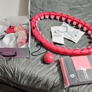 Pink Infinity Hoop Fitness Equipment